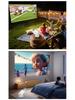 M5pro Mini HD Portable Home Projector - Wireless & Wired Connectivity