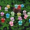 Colorful DIY Luminous 3D Mini Mushroom Jewelry Accessories for Creative Micro Landscape Landscaping