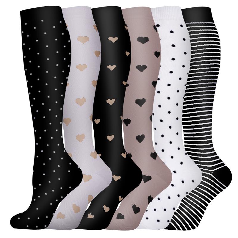Cross-border Over-the-Knee Compression Yoga & Sport Socks Set