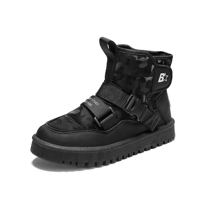 Fashion Winter Children Snow Boot for Baby Girl Waterproof Thick Cotton Shoe Anti-slippery Shoe Trend Warm Kid Shoe