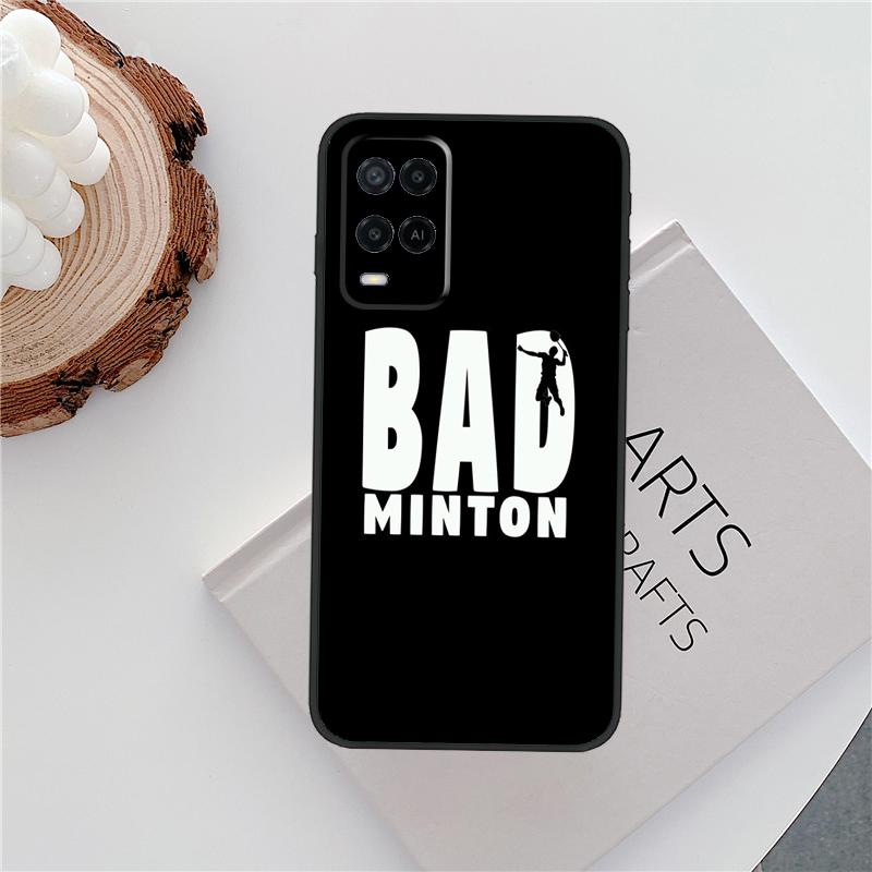 Badminton Ball Case For Oppo A15 A80 A60 A40 A94 A54 A98 A78 A18 A38 A58 A16 A76 A96 A17 A77 A74 A57S Cover