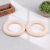 2Pcs/Pairs Wooden Ring Portable Crossfit Gymnastics Rings Gym Shoulder Strength Home Fitness Training Physical Exercise Ring