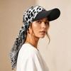 Sonnenschutz-Krempe Satinkopfschal Stilvoller Sonnenvisier-Schal Tragbares Bandana-Kappe Unisex