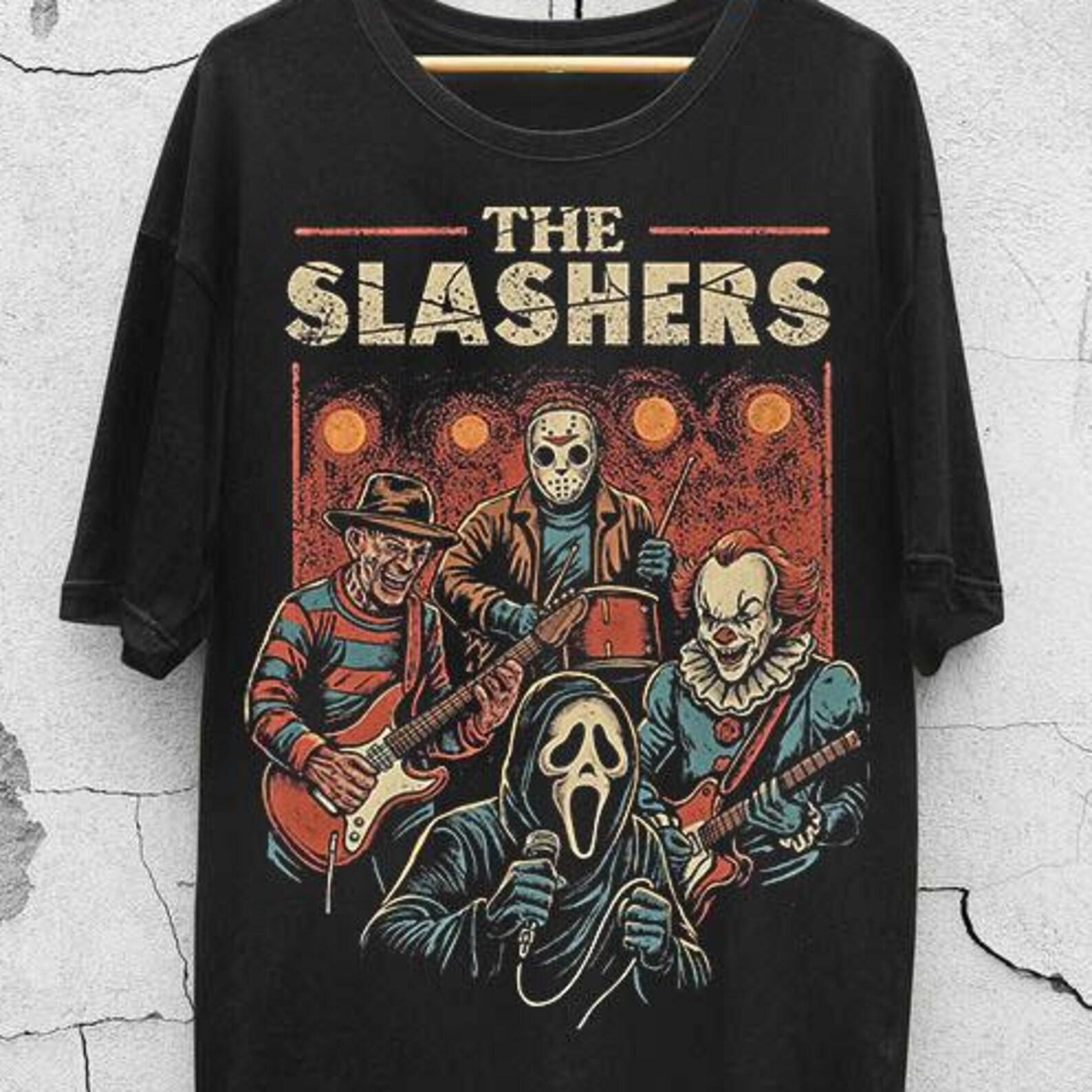 The Slasher Graphic T shirt – Horror Streetwear Edition S