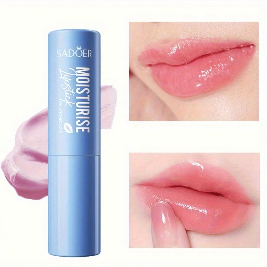 1pcs Hyaluronic Acid Lip Balm, Deep Hydration and Moisturizing, Suitable for All Seasons, Nourishes Lip Skin