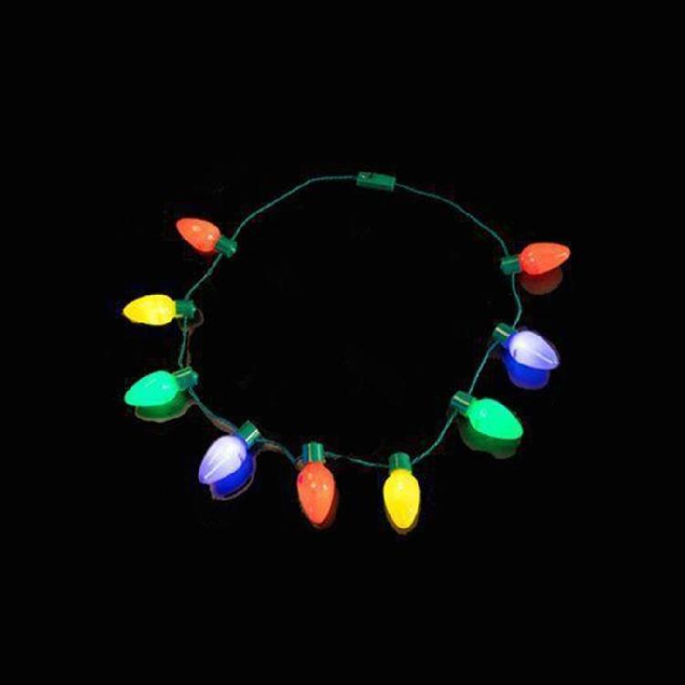 Light Up Holiday Necklace Christmas Necklaces, Mesmerizing Party Accessory