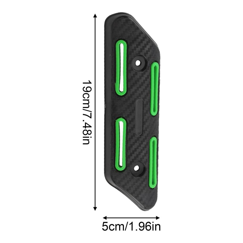 Motorcycle Heatshield,Exhaust Heat Shield - Off-Road Motorcycle Exhaust Duct Heat Shield Lid Motorcycle Retro