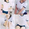 Gymnastics large gym navy blue R2297 [R-Dream] uniform, bloomers, size, cosplay, clothes, costume, chubby, cross-dressing, boy's daughter, (XXL size)