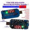 Bench Power Supply Blue USB DC-DC Converter 15W Power Module Overcurrent Protection Overtemperature Protection