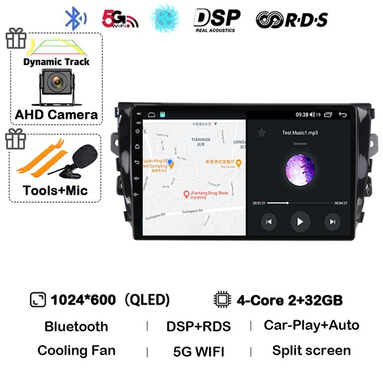 

Android 14 Carplay Auto 4G WIFI для Zotye T600 2014-2019 Автомобильный Радио Мультимедиа Видео Плеер Навигация Стерео GPS 360 Камера QLED