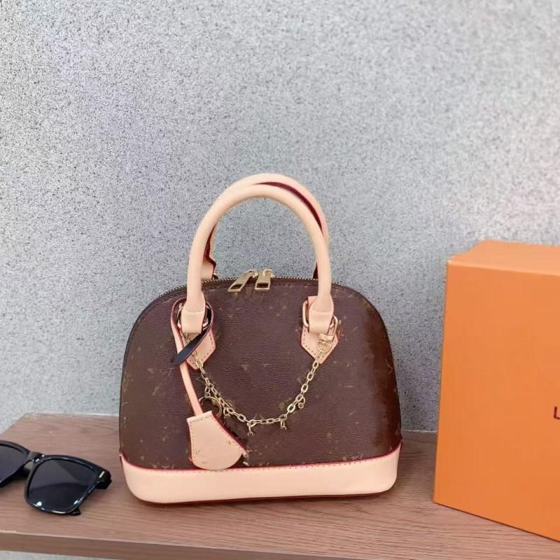 Womens PU Shell Handbag Crossbody Bag Shoulder With Zip Small Vintage Style Daily Use