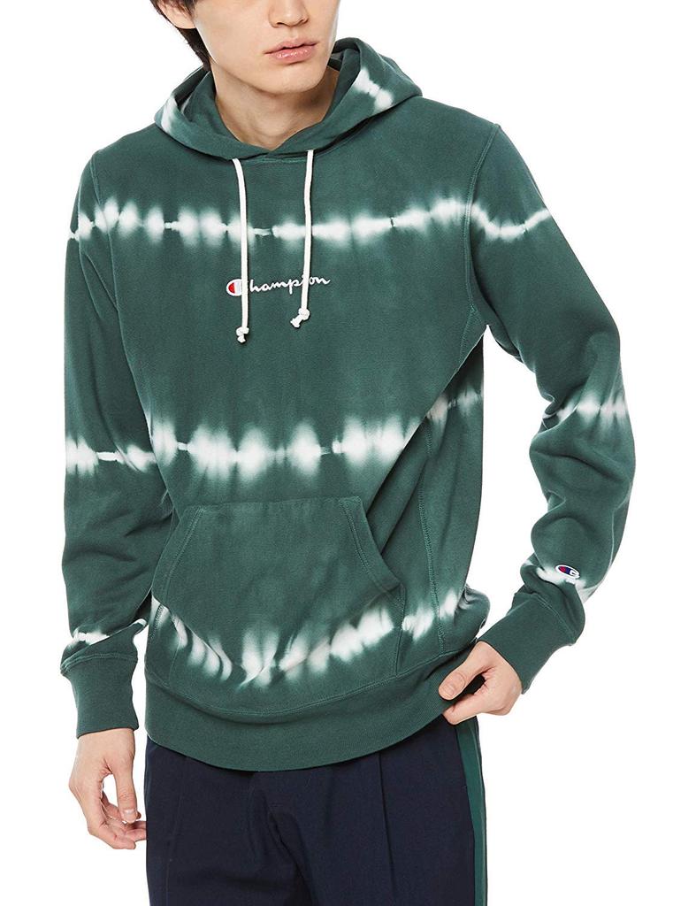 Champion Reverse Weave Pullover Dark Size M Sweatshirt, Men's, Green, (C3-Q112)