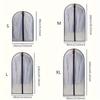 Suit Garment Bag Dress Hanging Bag Suit Dust Cover, Dress Hanging Garment Bag, Clothes Dust Cover, Garment Cover, Coat Dust Cover Hanging Bag