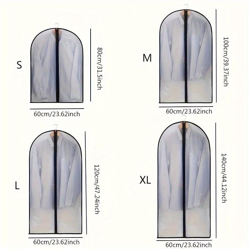 Suit Garment Bag Dress Hanging Bag Suit Dust Cover, Dress Hanging Garment Bag, Clothes Dust Cover, Garment Cover, Coat Dust Cover Hanging Bag