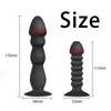 10 Speeds Wireless Remote Anal Dildo Prostate Massager Strong Sucker Unisex G-spot Stimulator Anus Penis Vibrator Insert Climax Sex Toys Masturbator