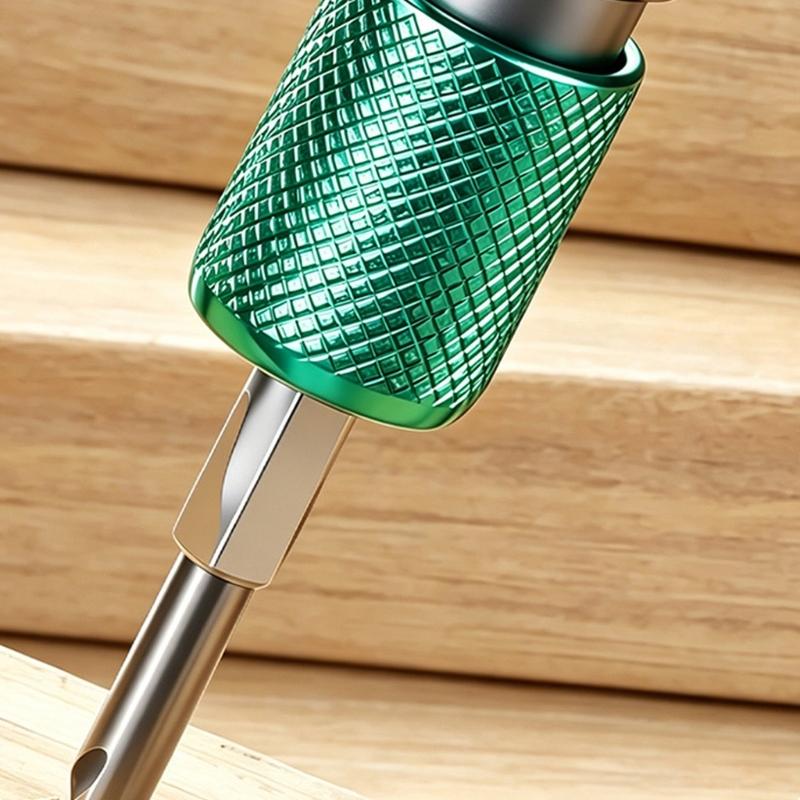 Fastening Drill Bit Adapter, Carbon Steel Sleeve Tool for Repair Work, Drilling Tasks and Bit Change Use Daily