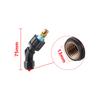 Electric Sprayer Atomizing Nozzle and Filter Joint 1/4" Female Thread Orchard Farmland Wind-Proof Pesticide Sprayer Heads 5Pcs
