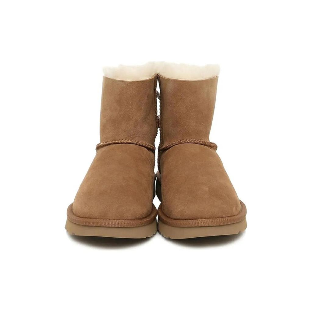 UGG Womens Mini Bailey Bow 2 'Chestnut' (women's sizes) Chestnut Snow Boots 1016501 CHE