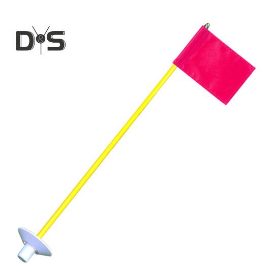 Golf Flag Nylon Golf Target Flag with Tube Mini Pin Flags Inserted Waterproof Putting Golf Flagstick for Indoor Outdoor Backyard Garden Yard