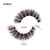 3 Pairs High Quality Strip Lashes Handmade Natural for Fluffy Mink Lashes Custom Logo Box Packaging