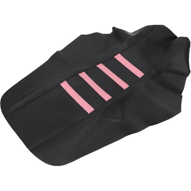 Ribbed Dirt Bike Seat Cover for CRF50 CRF50F XR50 CRF 50 50F Pit Bike Non-Slip Surface Protector Pink