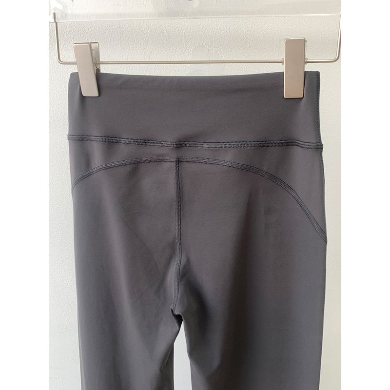 Lu Same Style Yoga Pants Female 2025 New Arrival High Waist Hip Lift No Embarrassment Line Loose Pants Bootcut Trousers Sports Pants