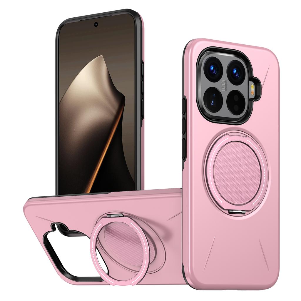 Armor Shockproof Phone Case For Xiaomi 15T Pro 360° Rotating Magnetic Metal Ring Bracket Cover For Xiaomi 14T Pro 17 Pro Max