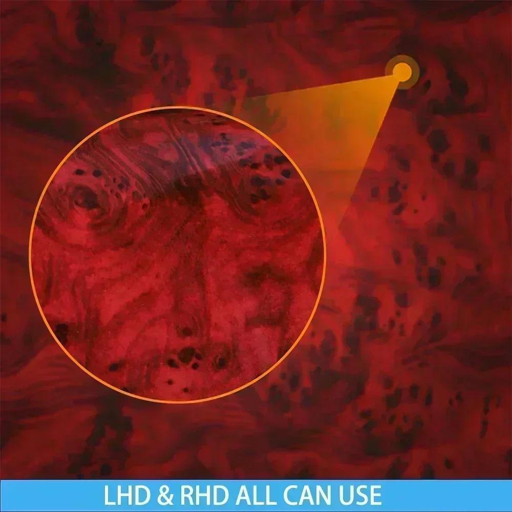 Carbon Fiber Car Accessories Rear Door Handle Panel Modified Interior Cover Sticker Trim For Lexus IS250 IS350 300H 2013-