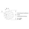 19210-ZW9-A31 500348 Boat Engine Water Pump Impeller for HD 8HP 9.9HP Outboard Motors