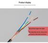 Double Shielded Oxygen-Free Copper RVVP Signal Cable—2, 3, 4, 8 Core Options (0.2 Sq. mm) for Household Appliances