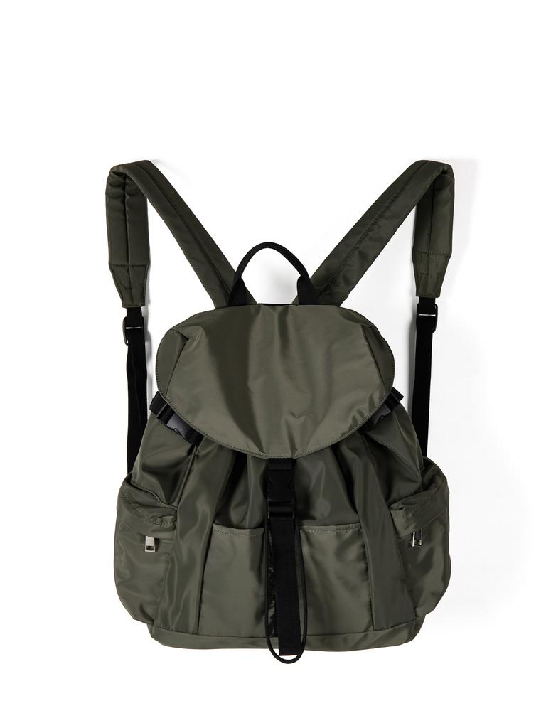 Korean version nylon lightweight and versatile double-shoulder bag large capacity with multiple pockets casual commuter backpack