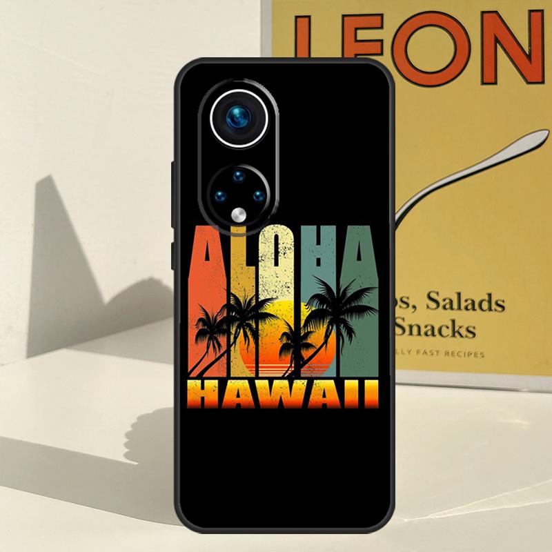 Aloha Beach Life Hawaii Case For Honor X9a X9b X9c X8b X8a X8 X9 50 70 90 Lite Honor 200 Pro Magic 7 5 6 Lite Cover