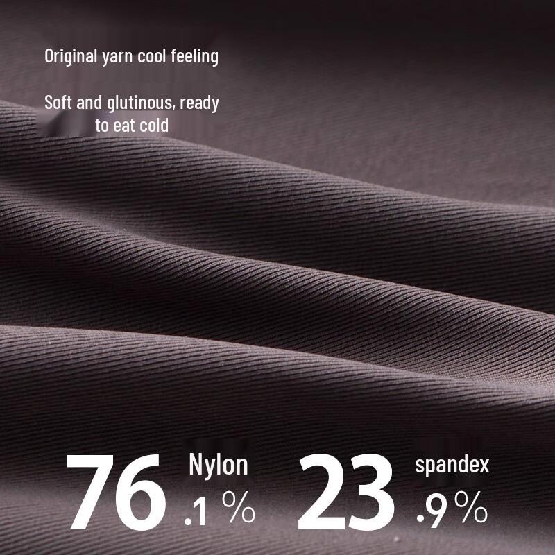 Xue Qiman Women's Seamless Ice Silk Capri Safety Shorts