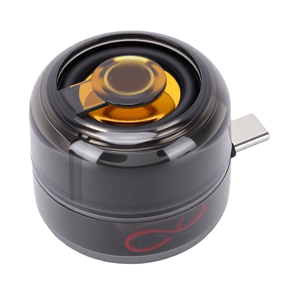 Portable Small Speaker 3W Mobile Phone Line In Speaker Type C Plug and Play Volume Amplifier for Cell Phone Laptop