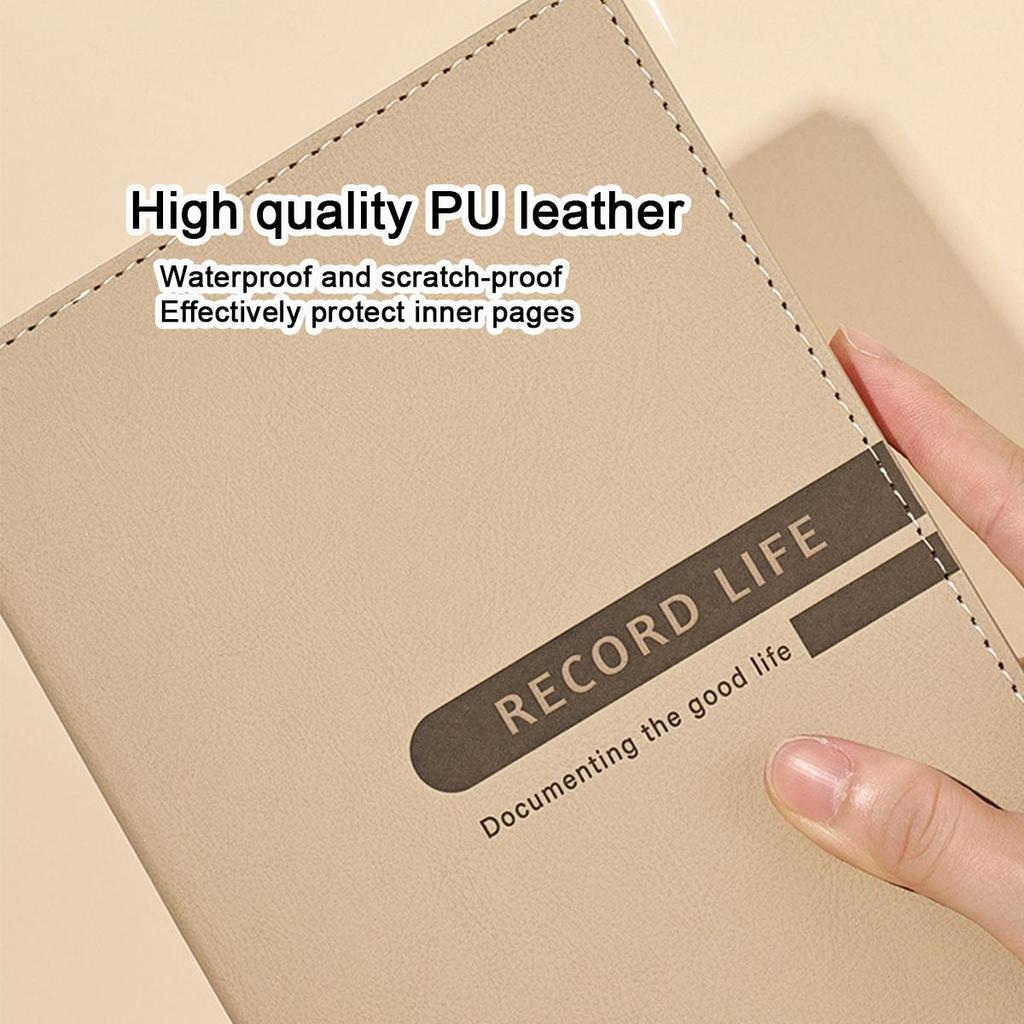 (Logo Engraving Possible) A5 Hardcover Student Notebook, Diary, Work Notebook, Business Meeting Record Book, Subject Notes, Handbook