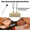 Forchette Sonore per Guarigione 432Hz 528Hz Forchette Armoniche Risonanti con Scatola Risonante per Pratica Sport Fisici Fitness Resistenza