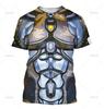 3D printed T-shirt for men and women, short-sleeve T-shirt, hip-hop casual street plus-size T-shirt, 2024 new arrival