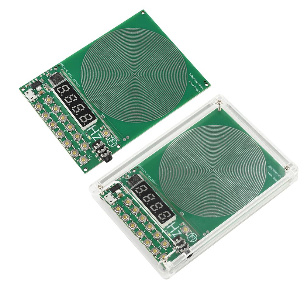 Schumann Generator 0.01Hz~100000Hz Adjustable Frequency Schumann Wave Generator Sine Wave Signal Generator Micro USB