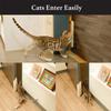 Pet Door Stopper Adjustable Door Strap Pet Gates Cat Door Free Access for Cats Dogs