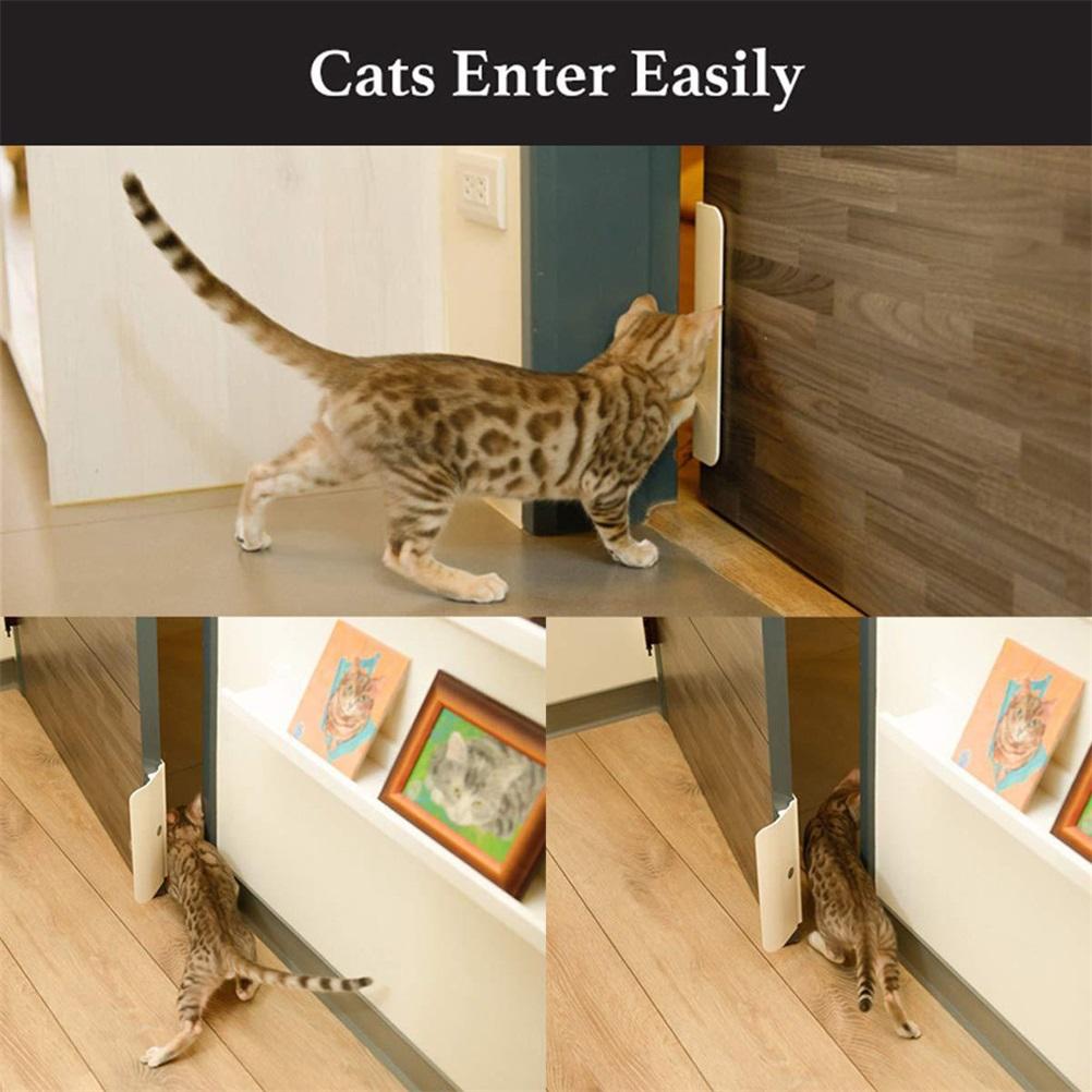 Pet Door Stopper Adjustable Door Strap Pet Gates Cat Door Free Access for Cats Dogs