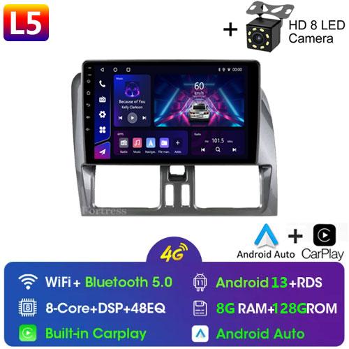 Android 13 For Volvo XC60 2008 - 2017 Car Radio Multimedia Video Player Navigation GPS Android No 2din 2 Din Dvd