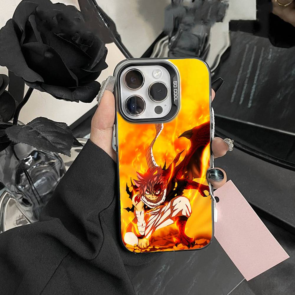 ANIME F-FAIRY TAIL Phone Case For IPhone 16 17 15 14 12 13 Pro Max Black Color Shockproof Cover