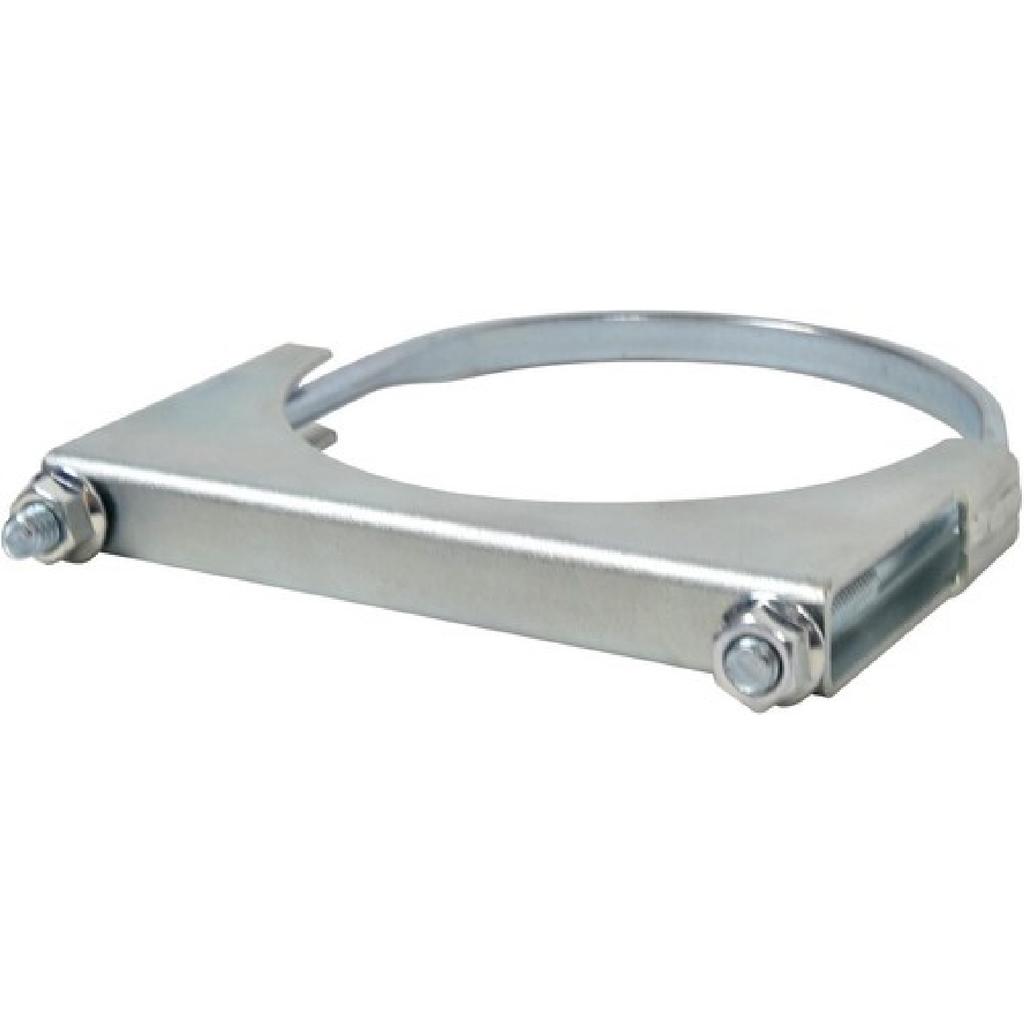 3.5 inch U Bolt Clamp Muffler Exhaust Clamp Saddle Style Heavy duty - Zinc Plate