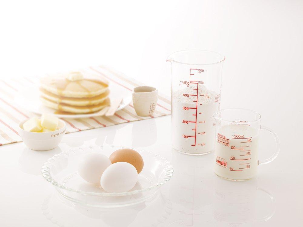 Iwaki Heat-Resistant Glass Measuring Cup, 500ml, KTMC-500