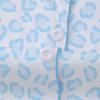 New women's pajamas printed lapel collar short-sleeved shorts European and American loungewear women pajamas