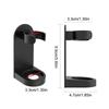 Electric Toothbrush Rack Adjustable Wall-Mounted Non-slip Rack Space Bathroom Organizer Adults I6S1