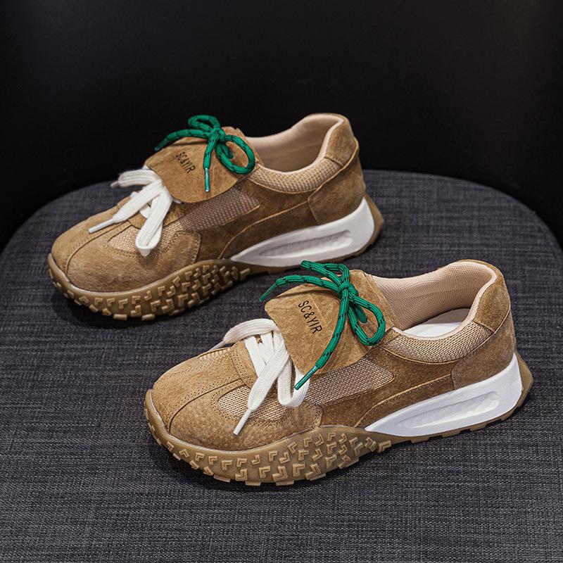Huajiang women's autumn pig Babi thick-soled casual fashion sports versatile outer wear soft-soled women's shoes