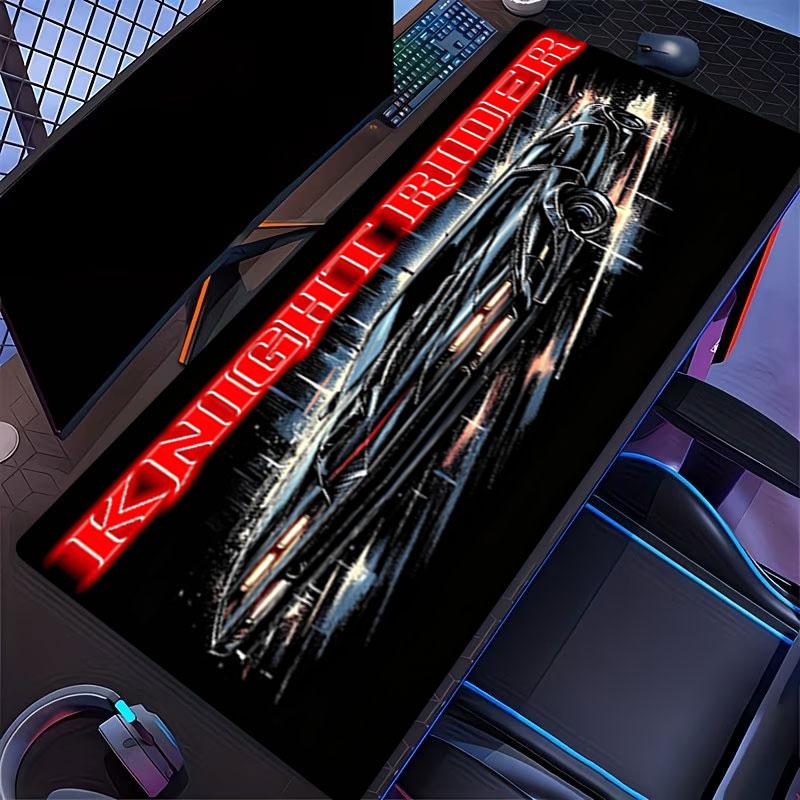 Knight Rider Print Mouse Pad, for Keyboard Pad Laptop PC Mat for Office Home Use, Desk Decor, Perfect Birthday Gift for Gamers