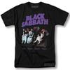 Black Sabbath Ozzy Ozbourne Rockkonsertturné Vintage Grafisk Design T-skjorte