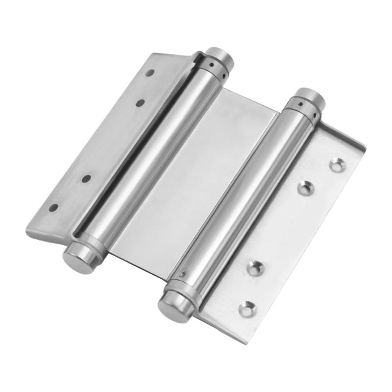 Sturdy Stainless Steel Double Spring Hinges Ensures Quiet and Opening Designs for Indoor and Outdoor Applications